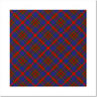 Clan Carnegie Tartan Rotated Posters and Art